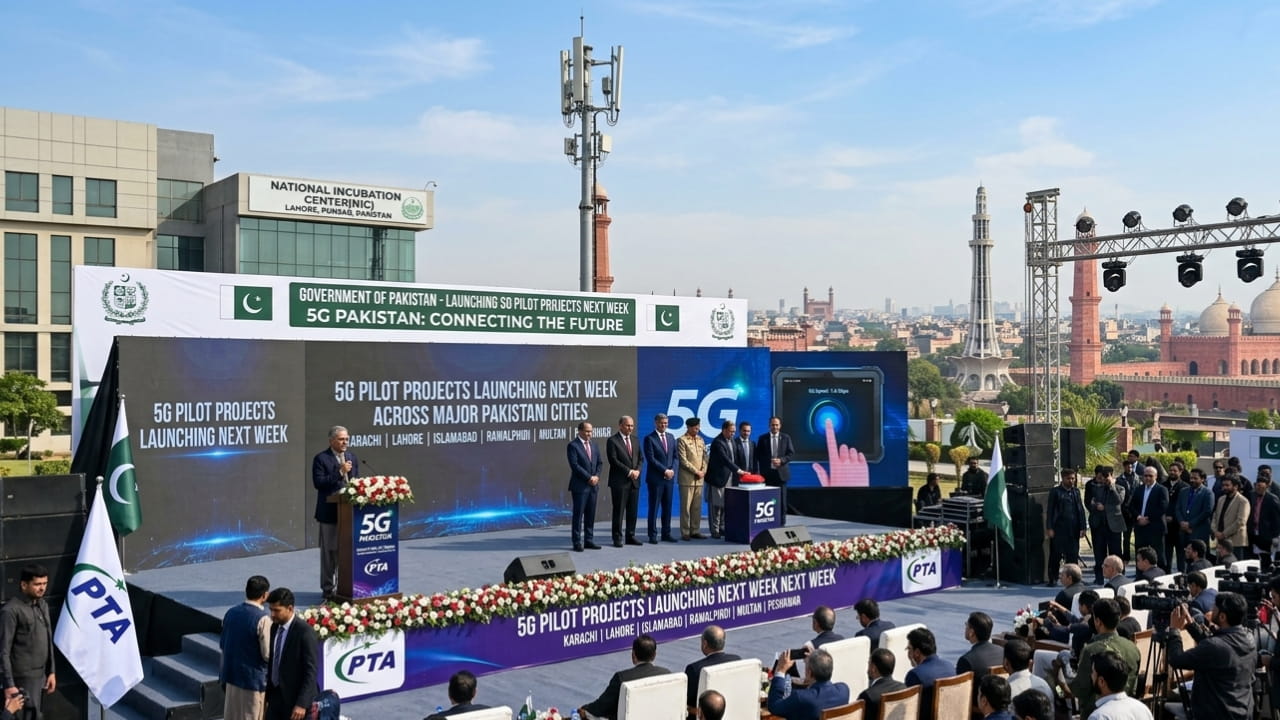 5G Pilot Projects Launching in Pakistan Next Week After $510M Auction