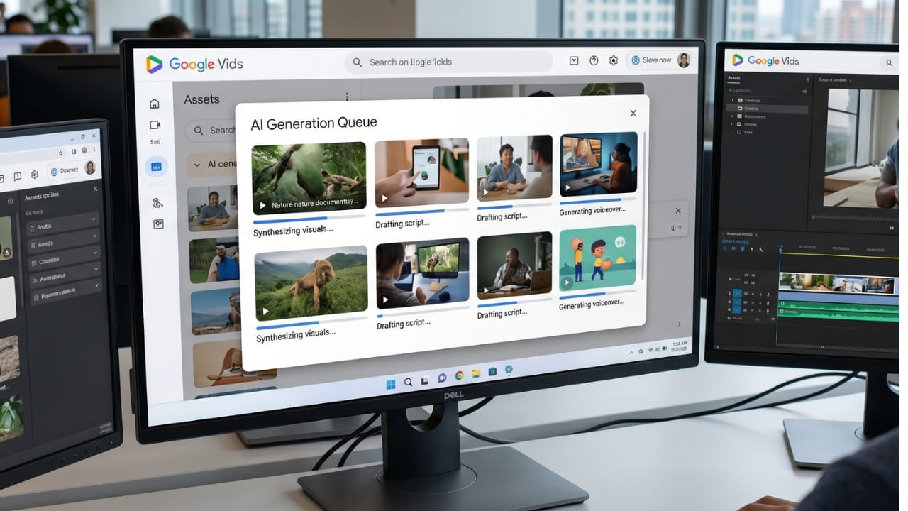 Google Vids Update Adds Multi-Video AI Generation