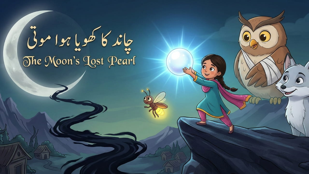The Moon’s Lost Pearl (چاند کا کھویا ہوا موتی)