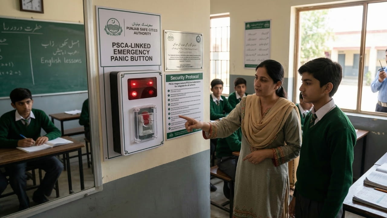 Punjab Mandates PSCA-Linked Panic Buttons in All Schools