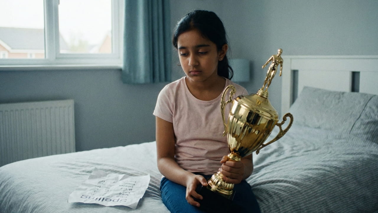 The Golden Trophy (سونے کی ٹرافی اور جھوٹی جیت)