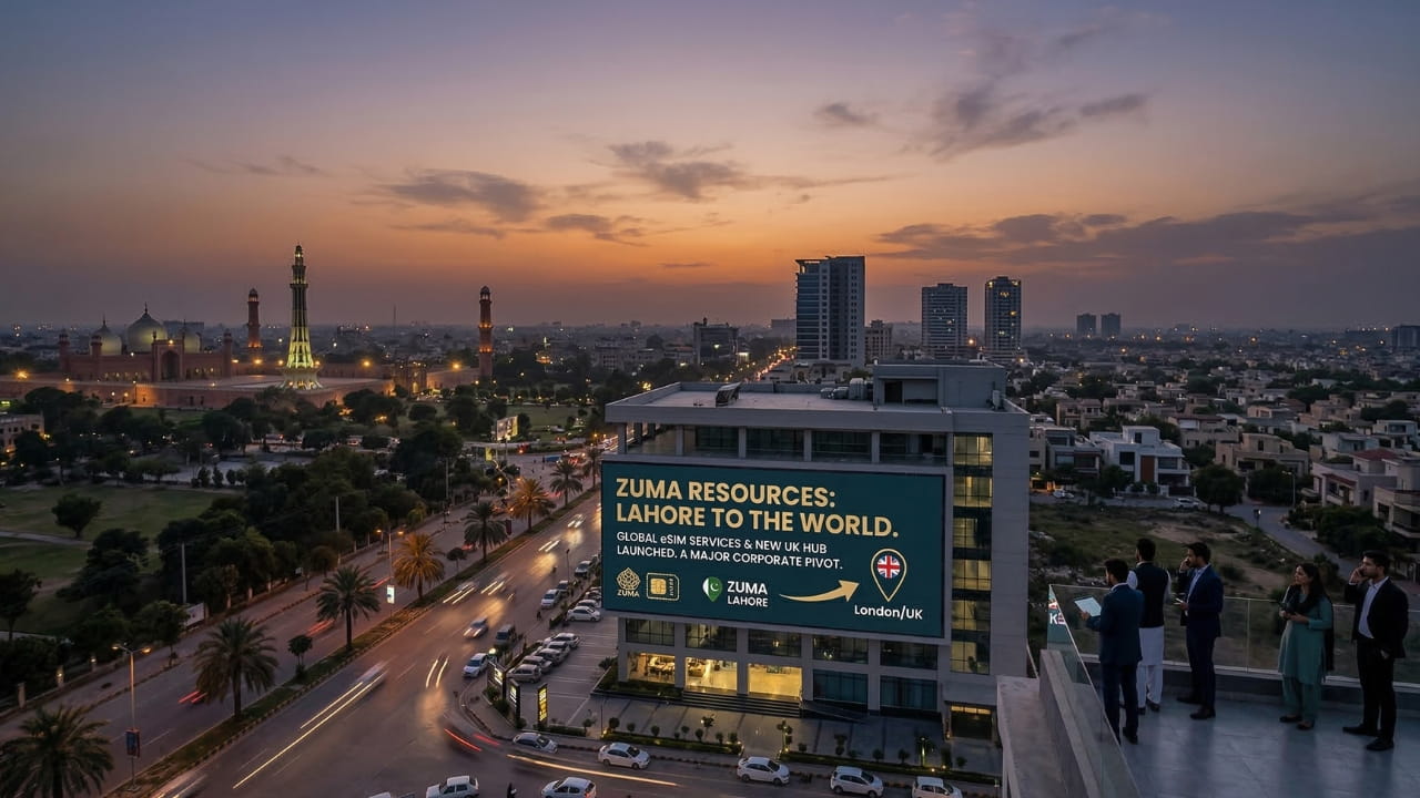 Lahore's Zuma Resources Goes Global with Telna eSIM Partnership
